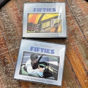 50’ 2box The Fabulous Fifties Those Wonderful Years /unforgettable fifties Set